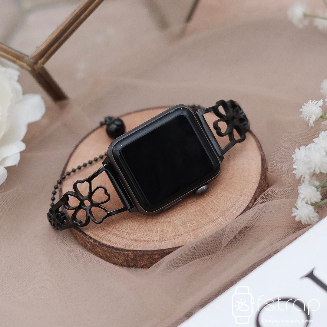 Apple Watch Strap Black Bracelet (38 mm 40 mm 41 mm II 42