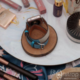 Apple Watch Strap - Bleu Lin Double Tour (38mm / 40mm II 42mm / 44mm) - Fstrap.id