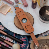 Apple Watch Strap - Brown Cuff (38mm / 40mm II 42mm / 44mm) - Fstrap.id