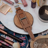 Apple Watch Strap - Brown Cuff (38mm / 40mm II 42mm / 44mm) - Fstrap.id