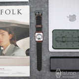 Apple Watch Strap - Light Brown Waxy (38 mm / 40 mm II 42 mm / 44 mm) - Fstrap.id