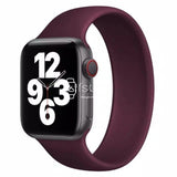 Apple Watch Strap - Maroon Solo Loop (38 mm / 40 mm || 42 mm / 44 mm) - Fstrap.id