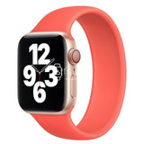 Apple Watch Strap - Orange Solo Loop (38 mm / 40 mm || 42 mm / 44 mm) - Fstrap.id