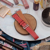 Apple Watch Strap - Red Double Tour (38mm / 40mm II 42mm / 44mm) - Fstrap.id