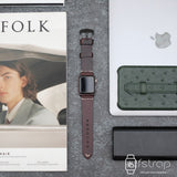 Apple Watch Strap - Red Greasy (38 mm / 40 mm II 42 mm / 44 mm) - Fstrap.id
