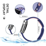 Apple Watch Strap - Slim Blue Pink (38 mm / 40 mm || 42 mm / 44 mm) - Fstrap.id