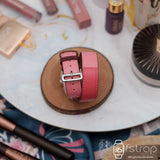 Apple Watch Strap - Wine Rose Double Tour (38mm / 40mm II 42mm / 44mm) - Fstrap.id