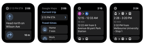 Google Maps untuk Apple Watch tersedia kembali