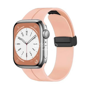 Apple Watch Strap - Pink Magnetic Silicone (38 mm / 40 mm / 41 mm || 42 mm / 44 mm / 45 mm / 49 mm)