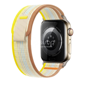 Apple Watch Strap - Brown Yellow Trail Loop (38 mm / 40 mm / 41 mm || 42 mm / 44 mm / 45 mm / 49 mm)