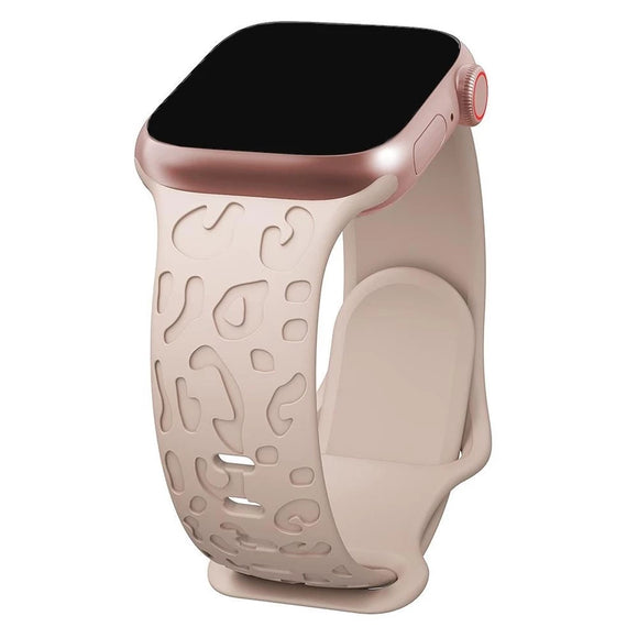 Apple Watch Strap - Chocolate Engraved (38 mm / 40 mm / 41 mm / 42 mm (S10) || 42 mm / 44 mm / 45 mm / 46 mm / 49 mm)