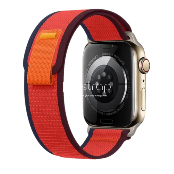 Apple Watch Strap - Maroon Red Trail Loop (38 mm / 40 mm / 41 mm || 42 mm / 44 mm / 45 mm / 49 mm)