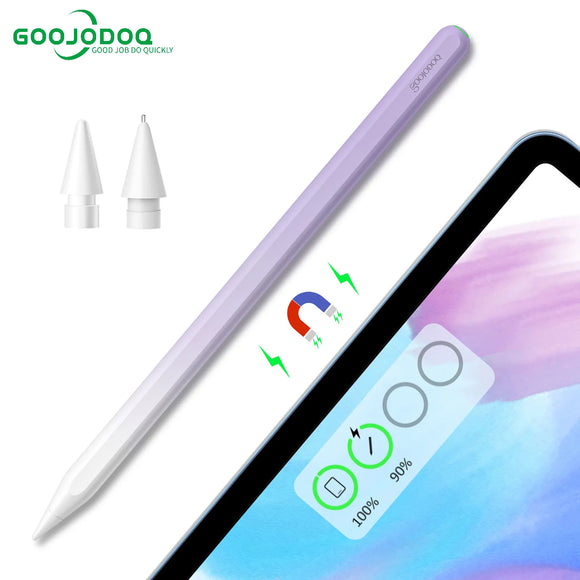 GOOJODOQ GD13 Pencil Stylus Pen for Apple Pencils Pen iPad Air 4 5 Pro 11 12.9 Mini 6 with Wireless Charging for Apple Pencil 2