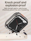Glass+Case For Apple Watch Series 10 46mm 42mm Screen Protector Cover Change To Ultra Bumper Case Full Cover iWatch S10 42 46 mm
