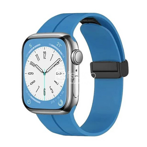 Apple Watch Strap - Azure Magnetic Silicone (38 mm / 40 mm / 41 mm || 42 mm / 44 mm / 45 mm / 49 mm)