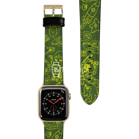 Apple Watch Strap - Alien (38 mm / 40 mm / 41 mm || 42 mm / 44 mm / 45 mm / 49 mm)