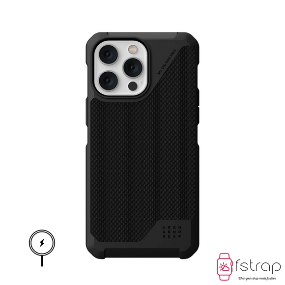 iPhone 14 Pro Max Case UAG - Kevlar Black Metropolis LT with Magsafe