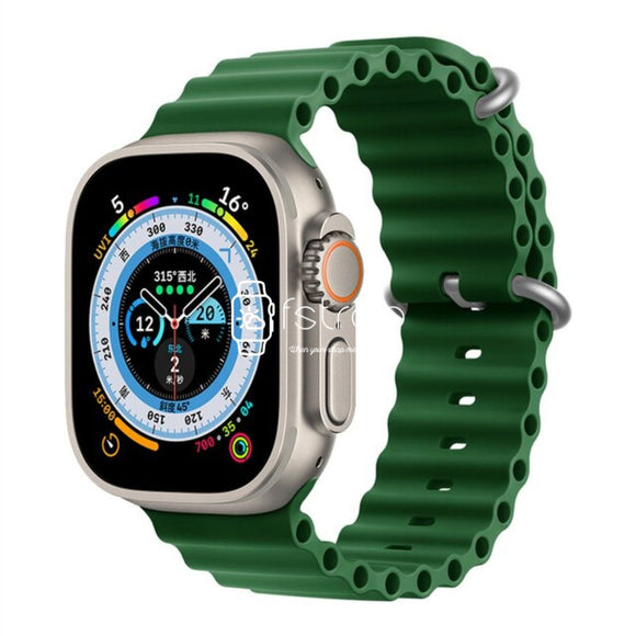 Apple Watch Strap - Dark Green Ocean (38 mm / 40 mm / 41 mm || 42 mm / 44 mm / 45 mm / 49 mm)