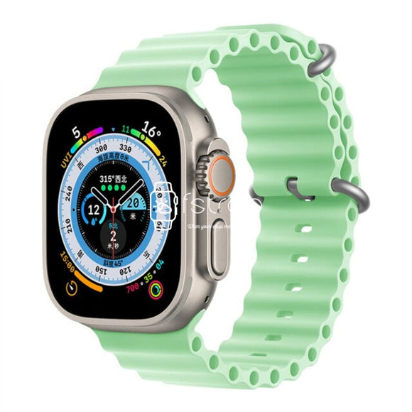Apple Watch Strap - Light Green Ocean (38 mm / 40 mm / 41 mm || 42 mm / 44 mm / 45 mm / 49 mm)
