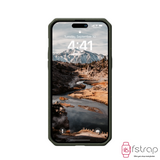 iPhone 14 Pro Max Case UAG - Olive Biodegradable Outblack