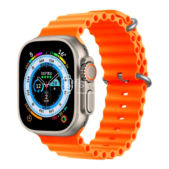 Apple Watch Strap - Orange Ocean (38 mm / 40 mm / 41 mm || 42 mm / 44 mm / 45 mm / 49 mm)