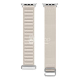 Apple Watch Strap - White Alpine Loop (38 mm / 40 mm / 41 mm || 42 mm / 44 mm / 45 mm / 49 mm)