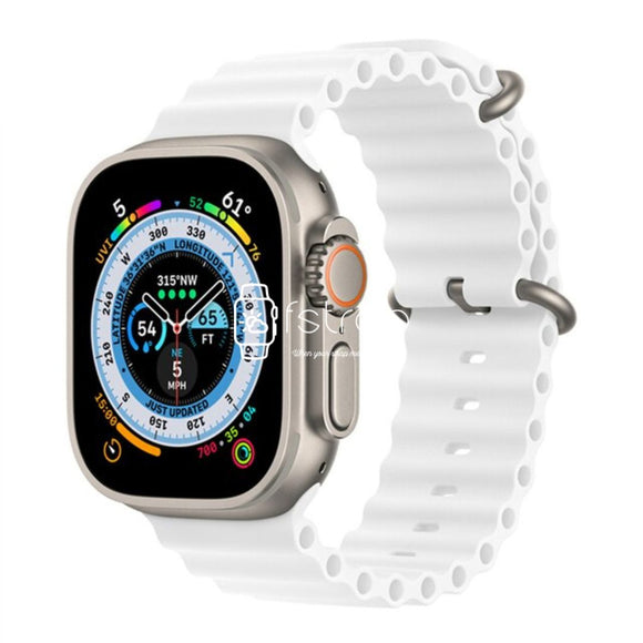 Apple Watch Strap - White Ocean (38 mm / 40 mm / 41 mm || 42 mm / 44 mm / 45 mm / 49 mm)