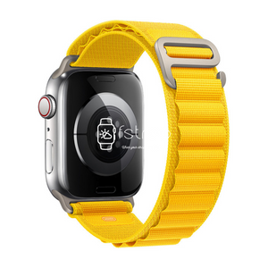 Apple Watch Strap - Yellow Alpine Loop (38 mm / 40 mm / 41 mm || 42 mm / 44 mm / 45 mm / 49 mm)