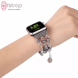 Apple Watch Strap - Black Beads (38 mm / 40 mm II 42 mm / 44 mm) - Fstrap.id