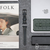 Apple Watch Strap - Blue Waxy (38 mm / 40 mm II 42 mm / 44 mm) - Fstrap.id