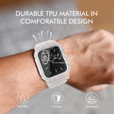 Apple Watch Strap Case - Clear Transparent (38 mm / 40 mm || 42 mm / 44 mm) - Fstrap.id
