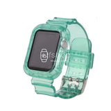 Apple Watch Strap Case - Green Transparent (38 mm / 40 mm || 42 mm / 44 mm) - Fstrap.id