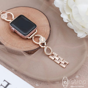 Apple Watch Strap - Gold Diamond 5 (38mm / 40mm II 42mm / 44mm) - Fstrap.id