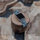 Apple Watch Strap - Gray Camo Milanese (38 mm / 40 mm II 42 mm / 44 mm) - Fstrap.id