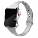 Apple Watch Strap - Gray Slim (38 mm / 40 mm || 42 mm / 44 mm) - Fstrap.id
