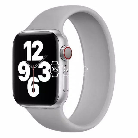 Apple Watch Strap - Gray Solo Loop (38 mm / 40 mm || 42 mm / 44 mm) - Fstrap.id
