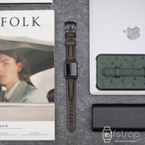 Apple Watch Strap - Green Waxy (38 mm / 40 mm II 42 mm / 44 mm) - Fstrap.id
