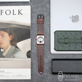 Apple Watch Strap - Light Brown Greasy (38 mm / 40 mm II 42 mm / 44 mm) - Fstrap.id