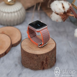 Apple Watch Strap - Orange Nylon (38 mm / 40 mm II 42 mm / 44 mm) - Fstrap.id