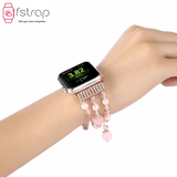 Apple Watch Strap - Pink Beads (38 mm / 40 mm II 42 mm / 44 mm) - Fstrap.id