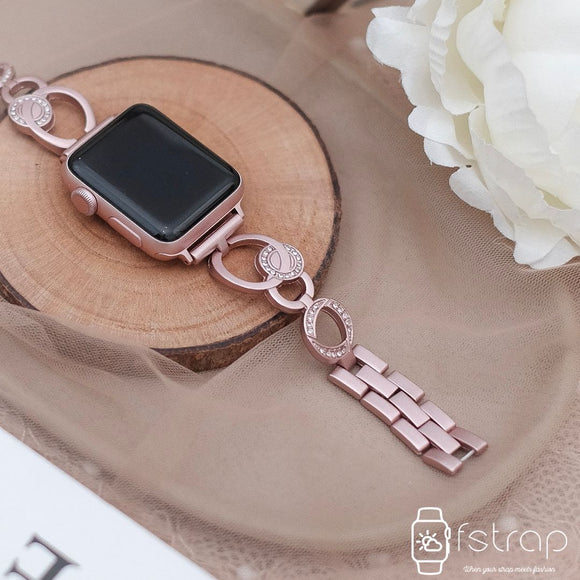 Apple Watch Strap - Pink Diamond 5 (38mm / 40mm II 42mm / 44mm) - Fstrap.id