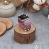 Apple Watch Strap - Pink Nylon (38 mm / 40 mm II 42 mm / 44 mm) - Fstrap.id