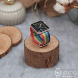 Apple Watch Strap - Rainbow Nylon (38 mm / 40 mm II 42 mm / 44 mm) - Fstrap.id