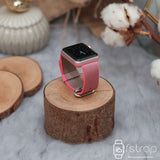 Apple Watch Strap - Shock Pink Nylon (38 mm /40 mm II 42 mm /44 mm) - Fstrap.id