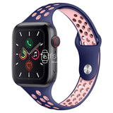 Apple Watch Strap - Slim Blue Pink (38 mm / 40 mm || 42 mm / 44 mm) - Fstrap.id