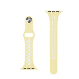 Apple Watch Strap - Slim Yellow White (38 mm / 40 mm || 42 mm / 44 mm) - Fstrap.id