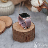 Apple Watch Strap - Soft Pink Nylon (38 mm / 40 mm II 42 mm / 44 mm) - Fstrap.id