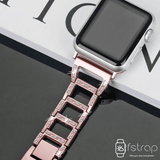 Apple Watch Strap - Vintage Gold Diamond 3 (38 mm / 40 mm II 42 mm / 44 mm) - Fstrap.id