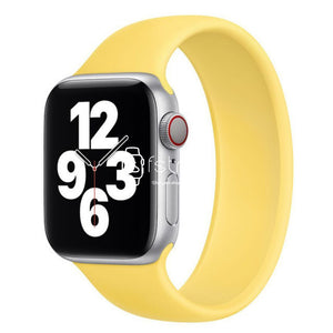 Apple Watch Strap - Yellow Solo Loop (38 mm / 40 mm || 42 mm / 44 mm) - Fstrap.id