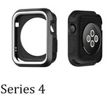 Fashion Silicone Case for Apple Watch Series 4 5 6 SE (40 mm & 44 mm) - Fstrap.id